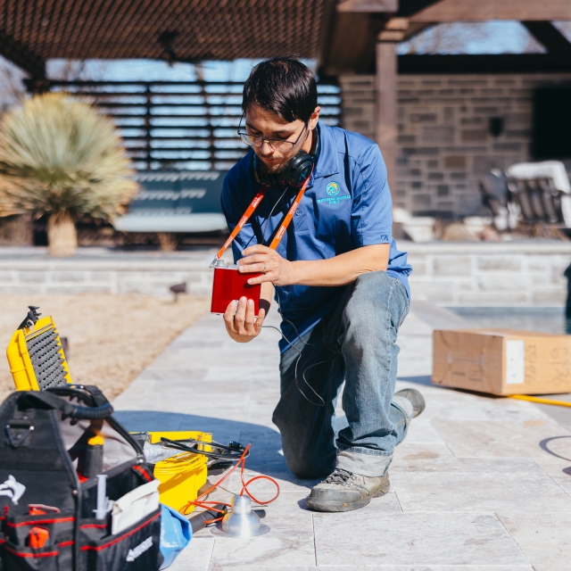 Pool Leak Detection in Dallas, Prosper & McKinney Riverbend Sandler